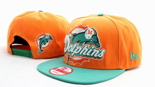 NFL Miami Dolphin Snapback Hat NU05